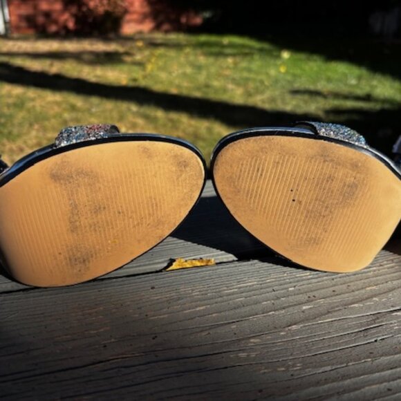 Steve Madden Multi Collor Glitter Heel - Picture 4 of 5